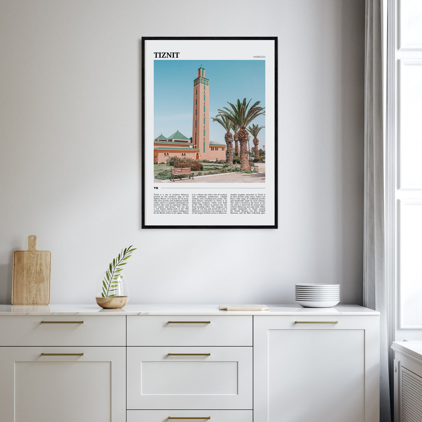 Tiznit Travel Color Poster