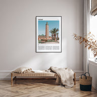 Tiznit Travel Color Poster