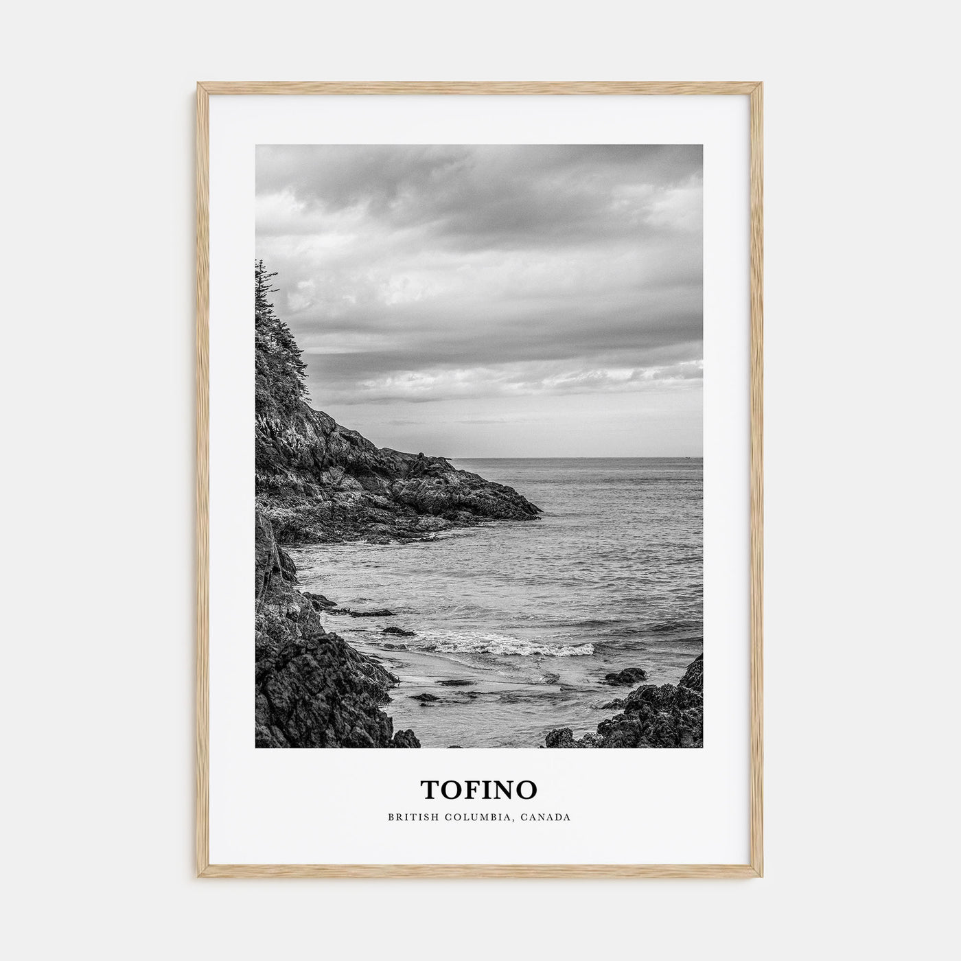 Tofino Portrait B&W Poster