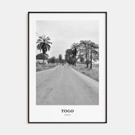 Togo Portrait B&W Poster