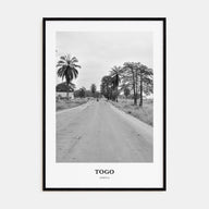 Togo Portrait B&W Poster