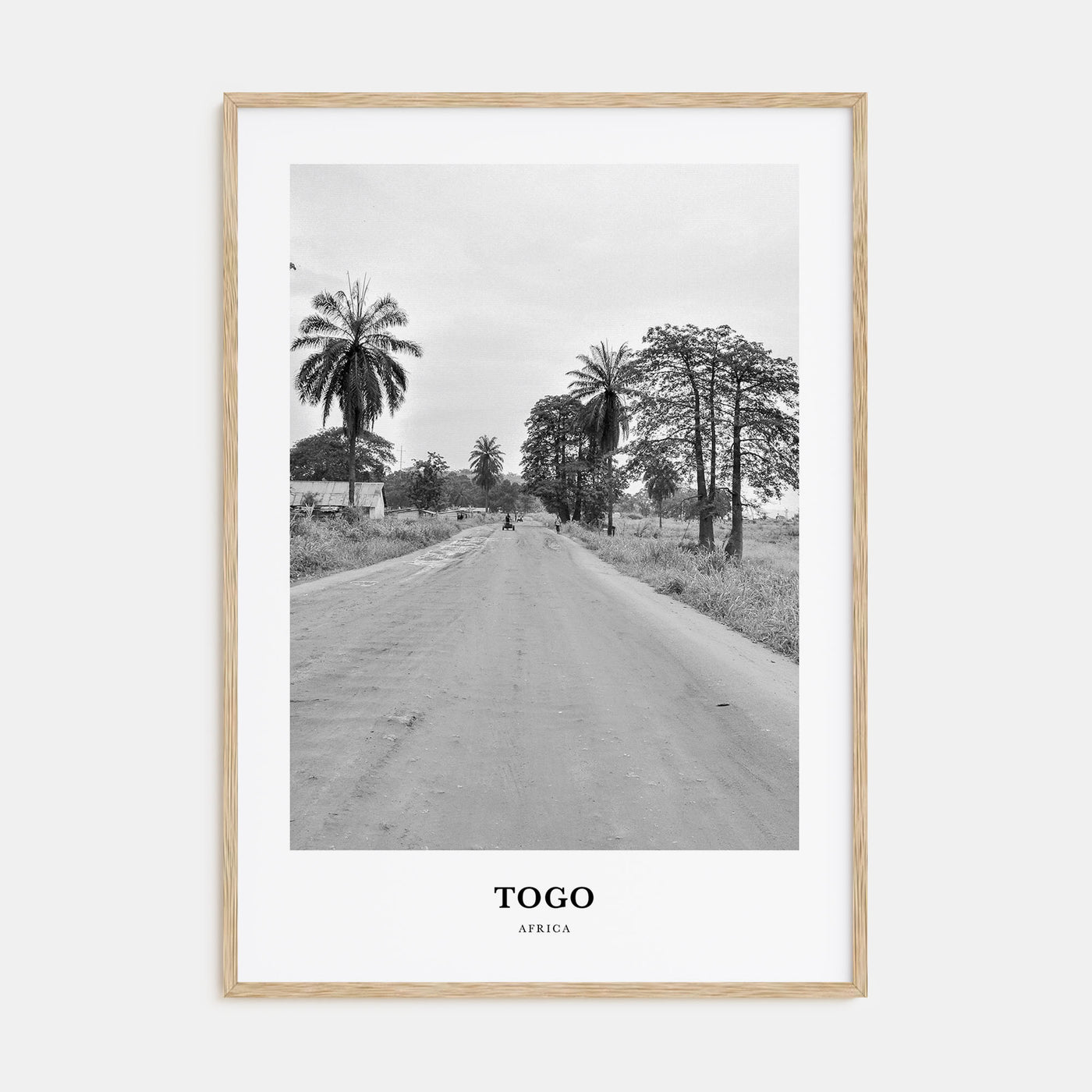 Togo Portrait B&W Poster
