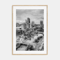 Toledo, Ohio Photo B&W Poster