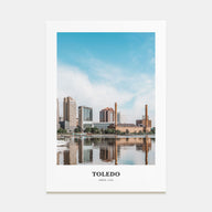 Toledo, Ohio Portrait Color Poster