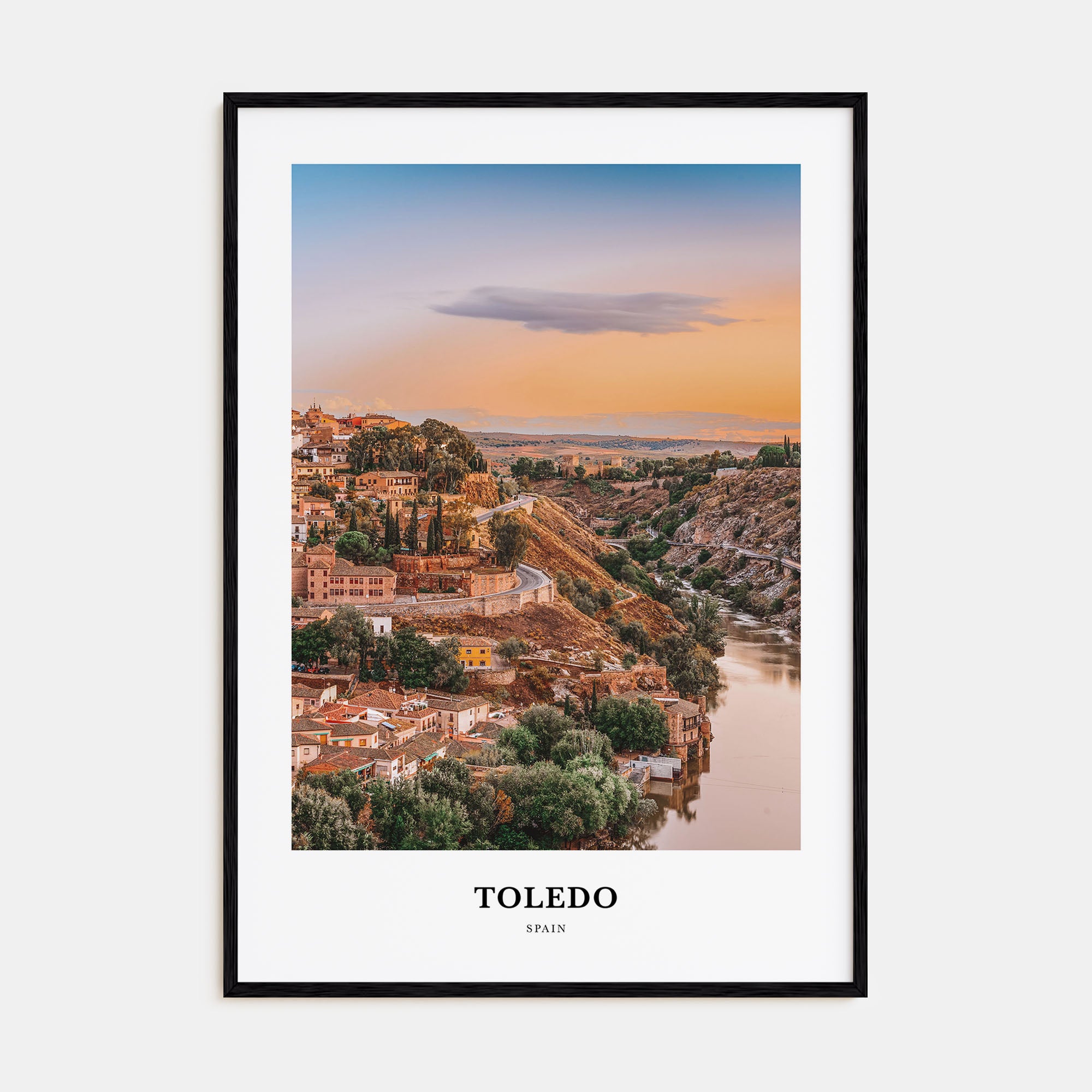 Toledo, Spain Portrait Color Poster