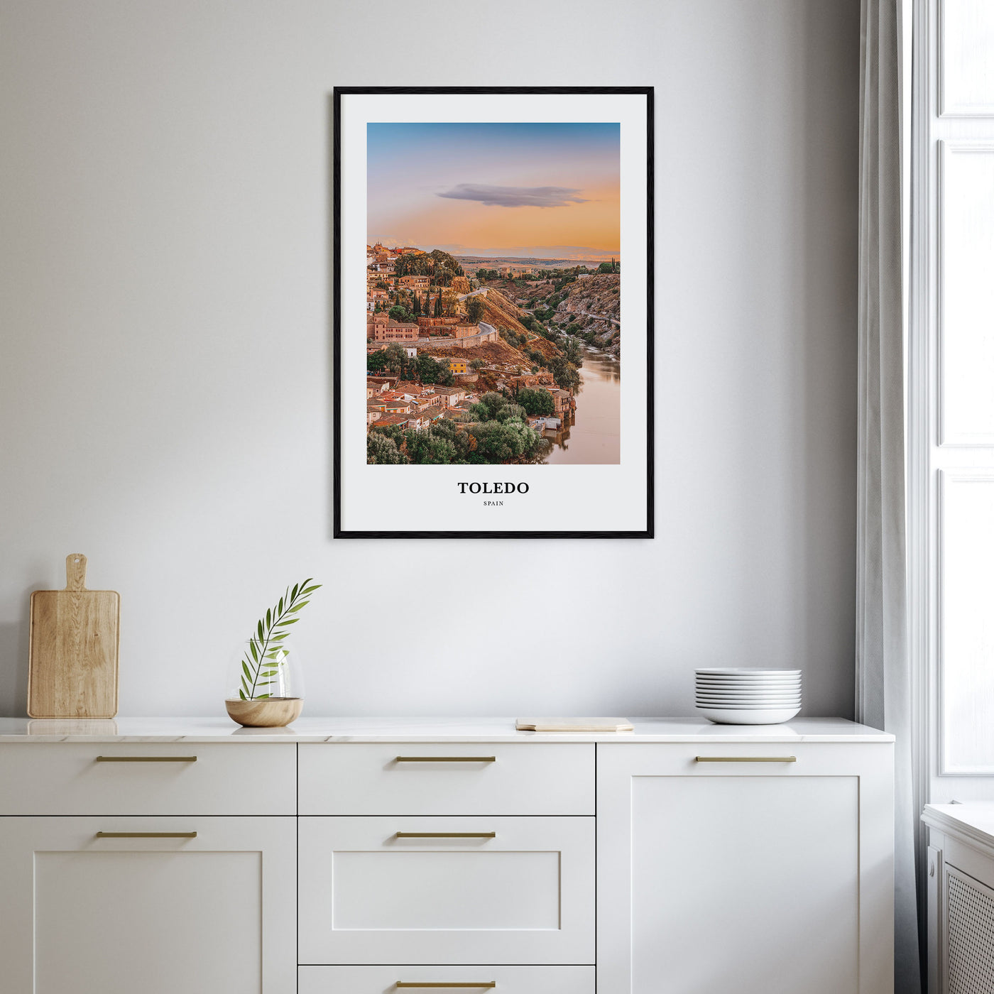 Toledo, Spain Portrait Color Poster