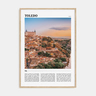 Toledo, Spain Travel Color Poster
