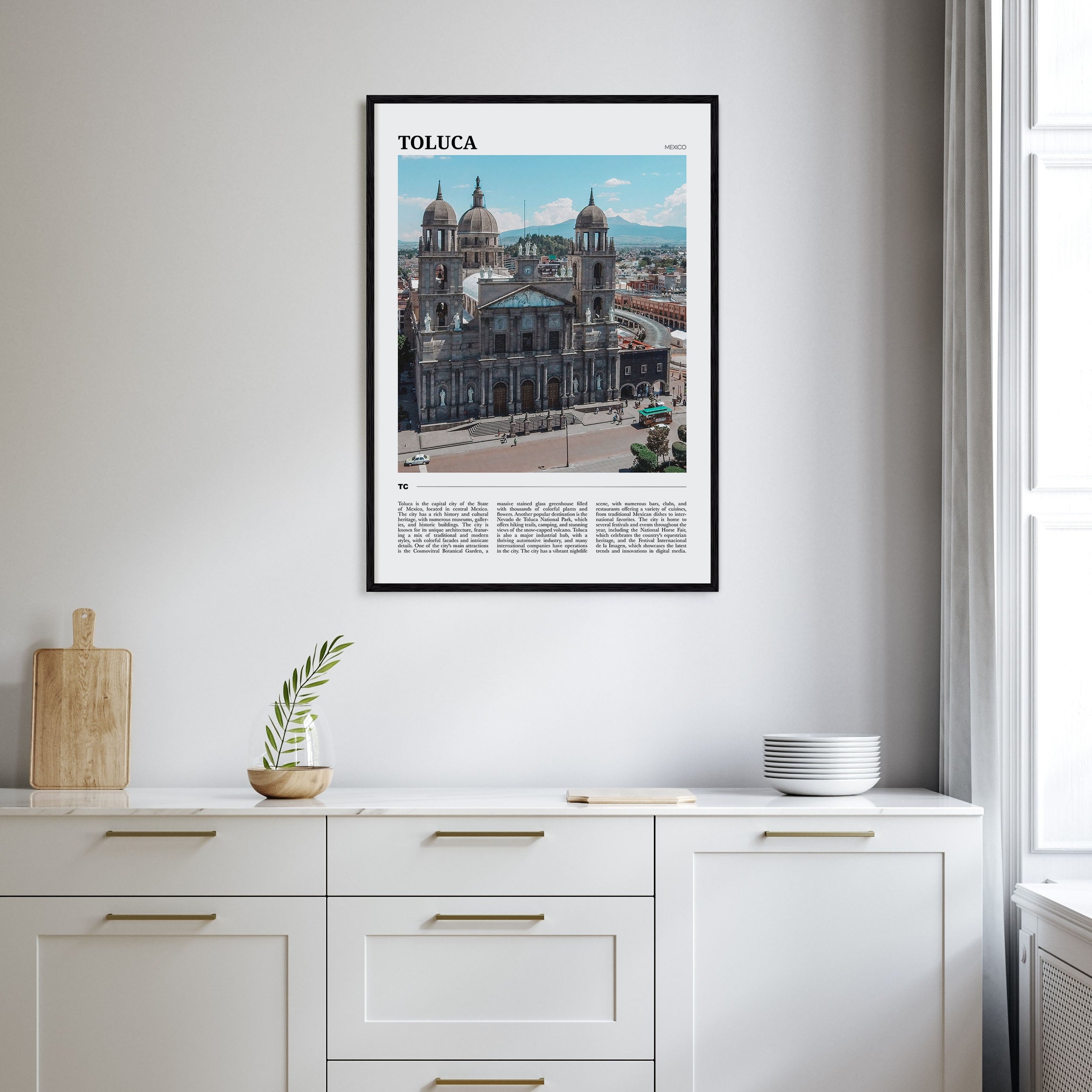 Toluca Travel Color Poster