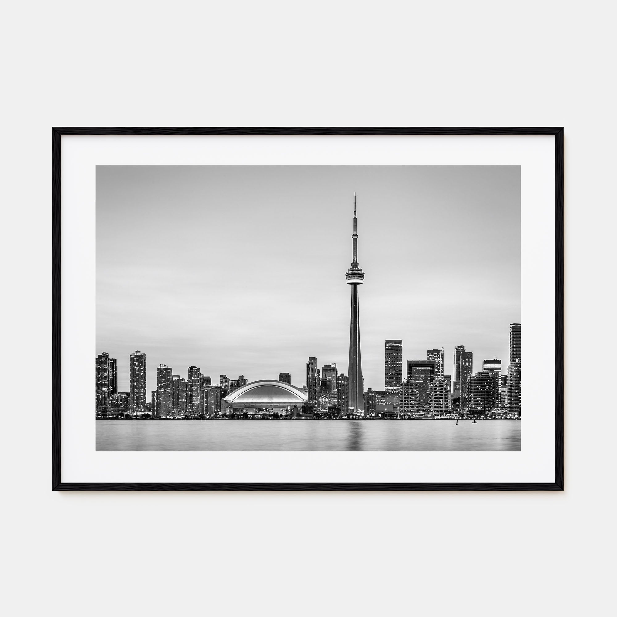Toronto Landscape B&W Poster