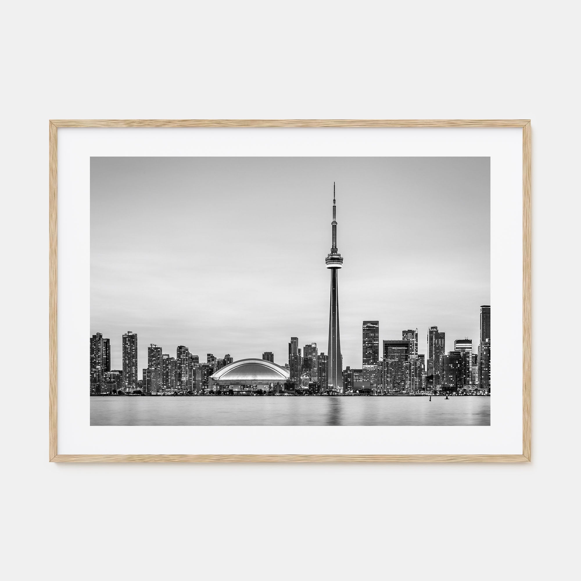 Toronto Landscape B&W Poster