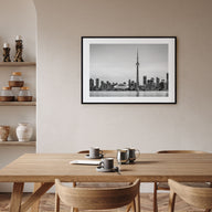Toronto Landscape B&W Poster