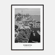 Toronto Portrait B&W No 2 Poster