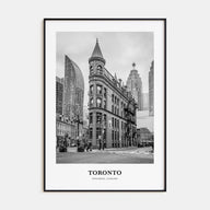 Toronto Portrait B&W No 4 Poster