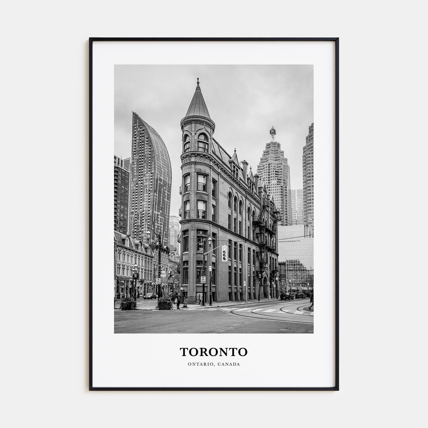 Toronto Portrait B&W No 4 Poster