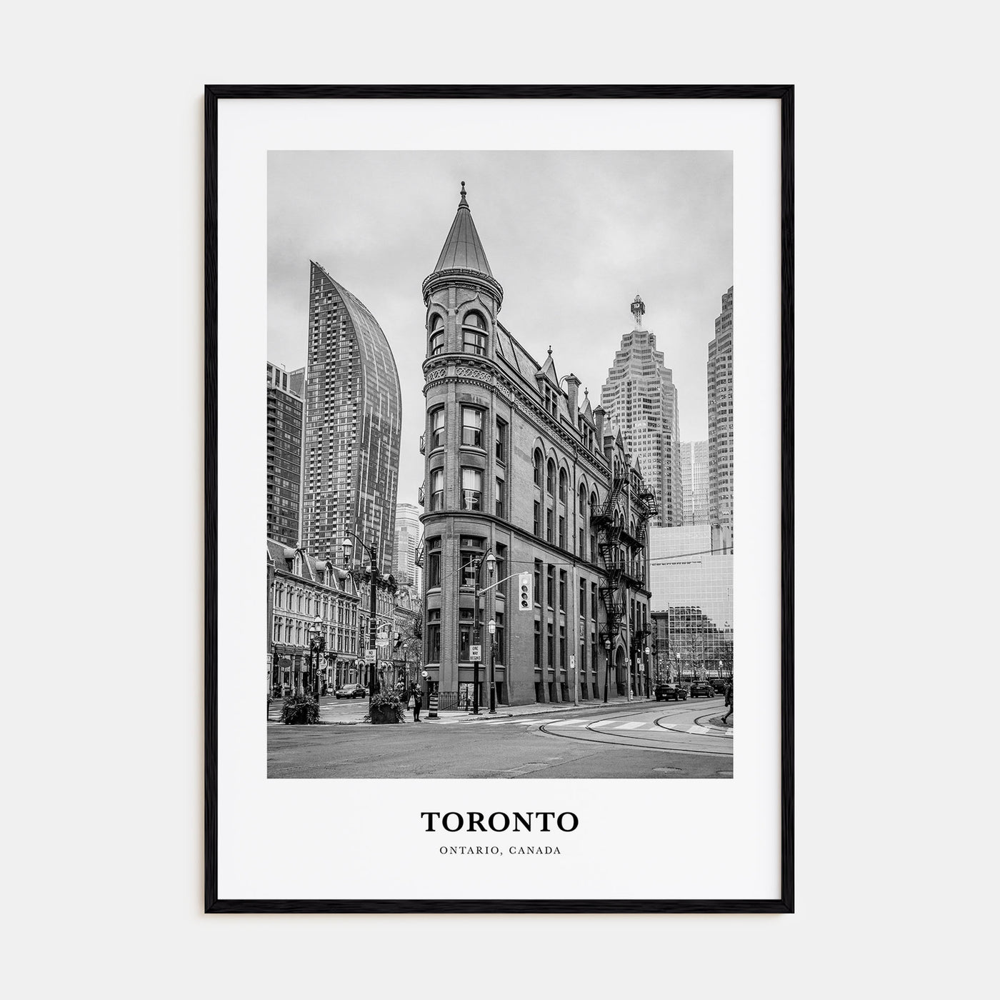 Toronto Portrait B&W No 4 Poster