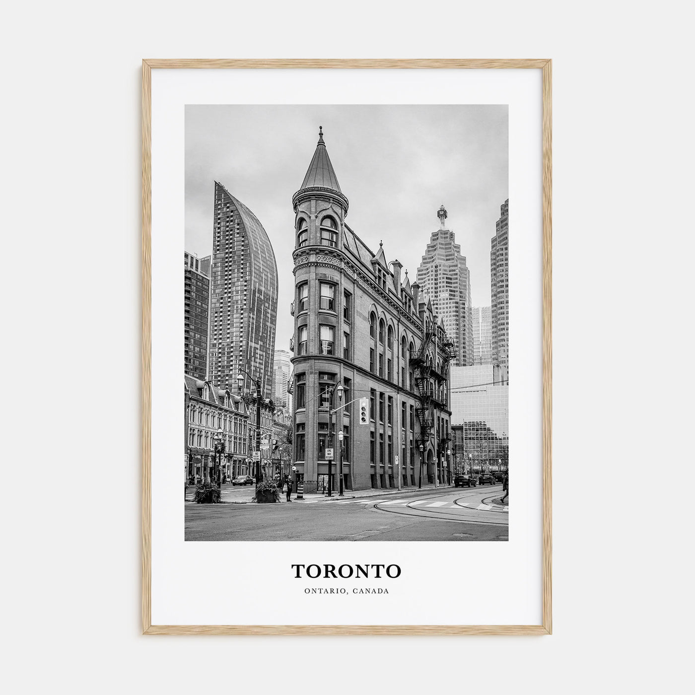 Toronto Portrait B&W No 4 Poster