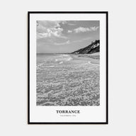 Torrance Portrait B&W Poster