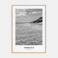 Torrance Portrait B&W Poster