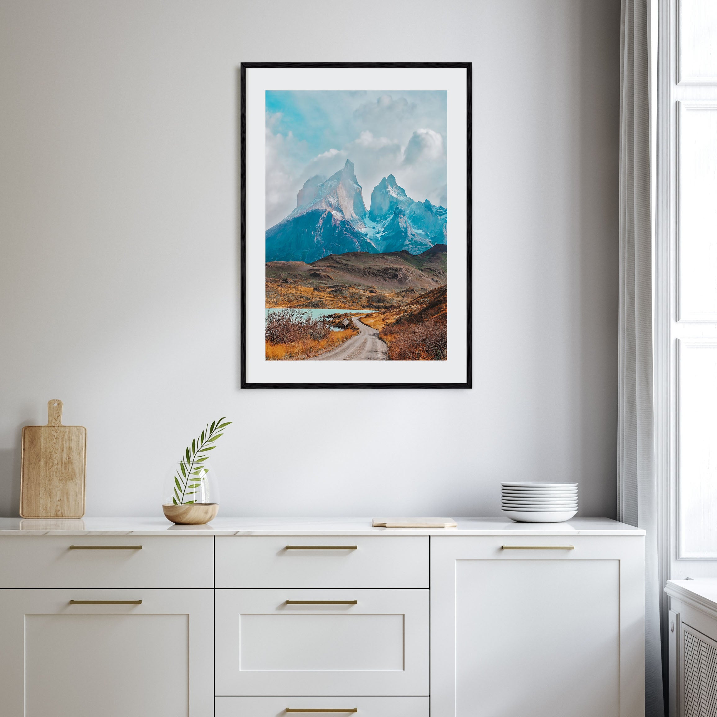 Torres del Paine Photo Color Poster