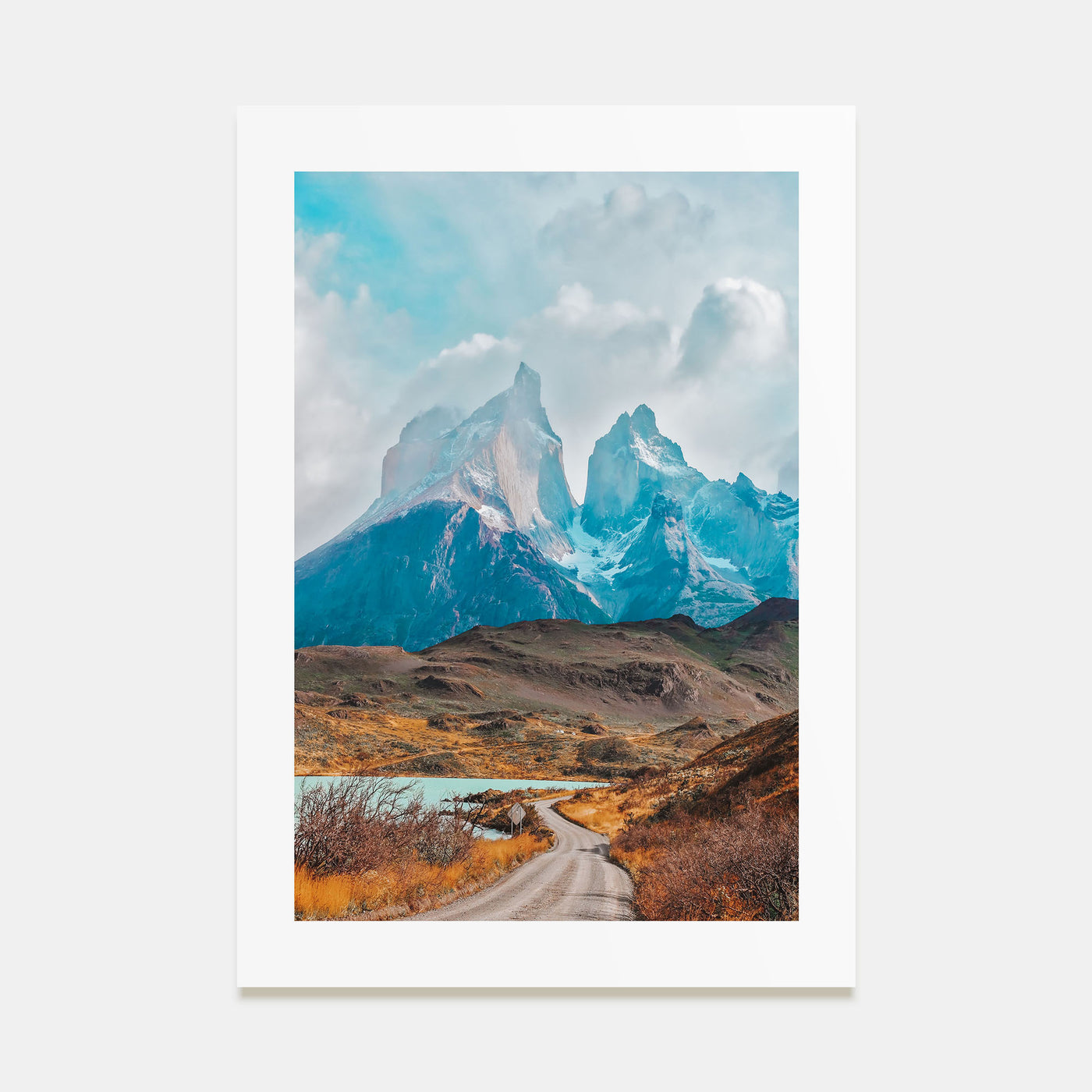 Torres del Paine Photo Color Poster
