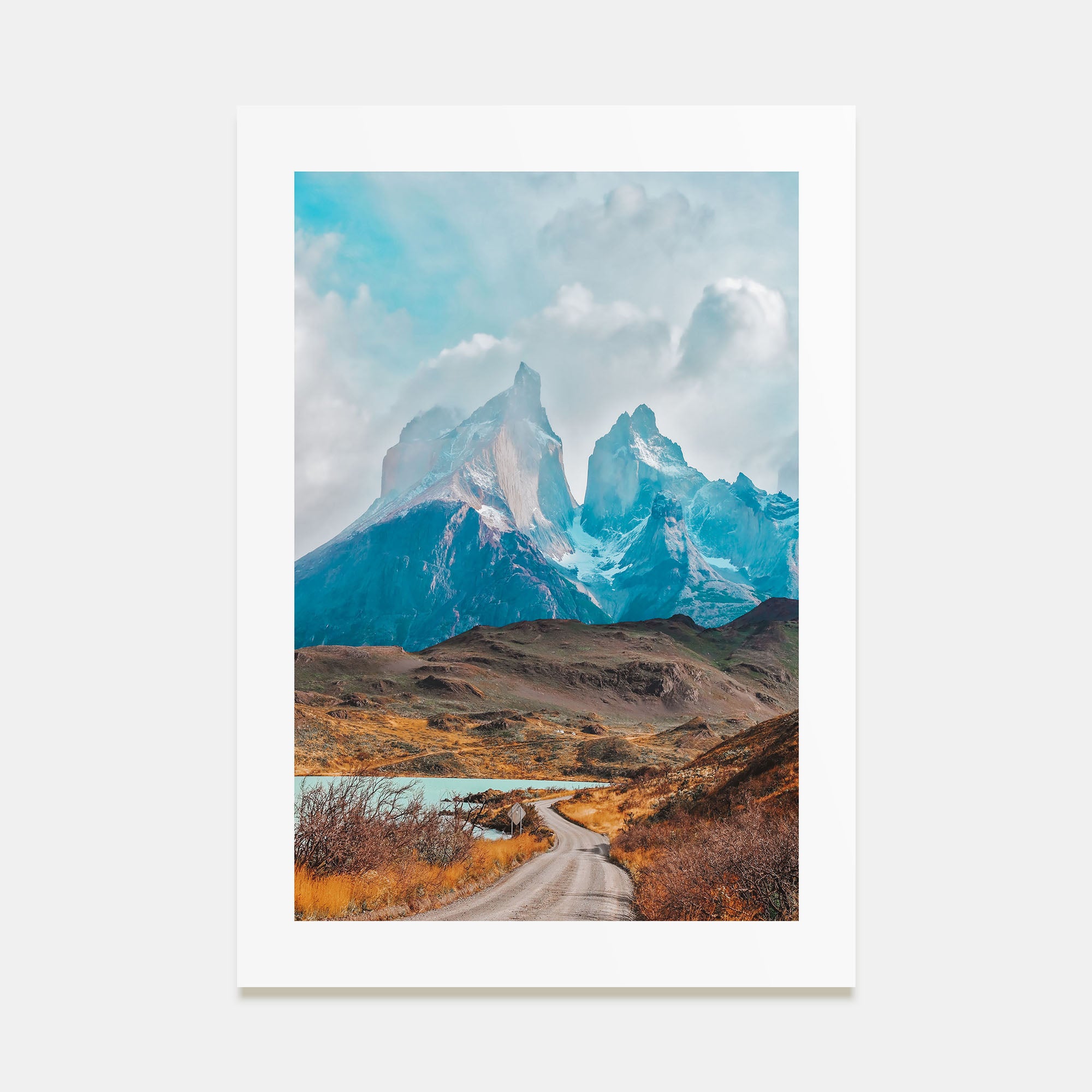 Torres del Paine Photo Color Poster