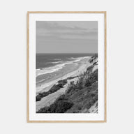 Torrey Pines Photo B&W Poster