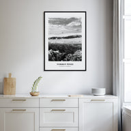Torrey Pines Portrait B&W No 1 Poster