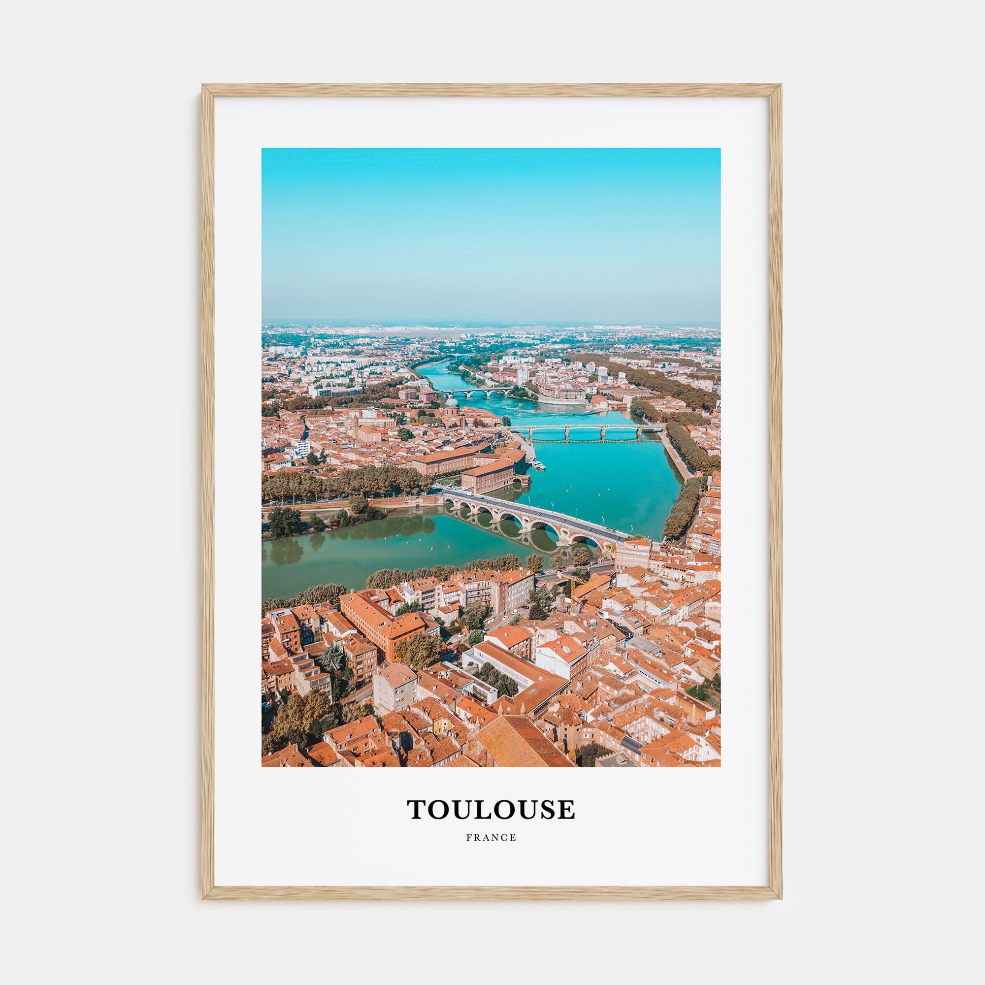 Toulouse Portrait Color Poster
