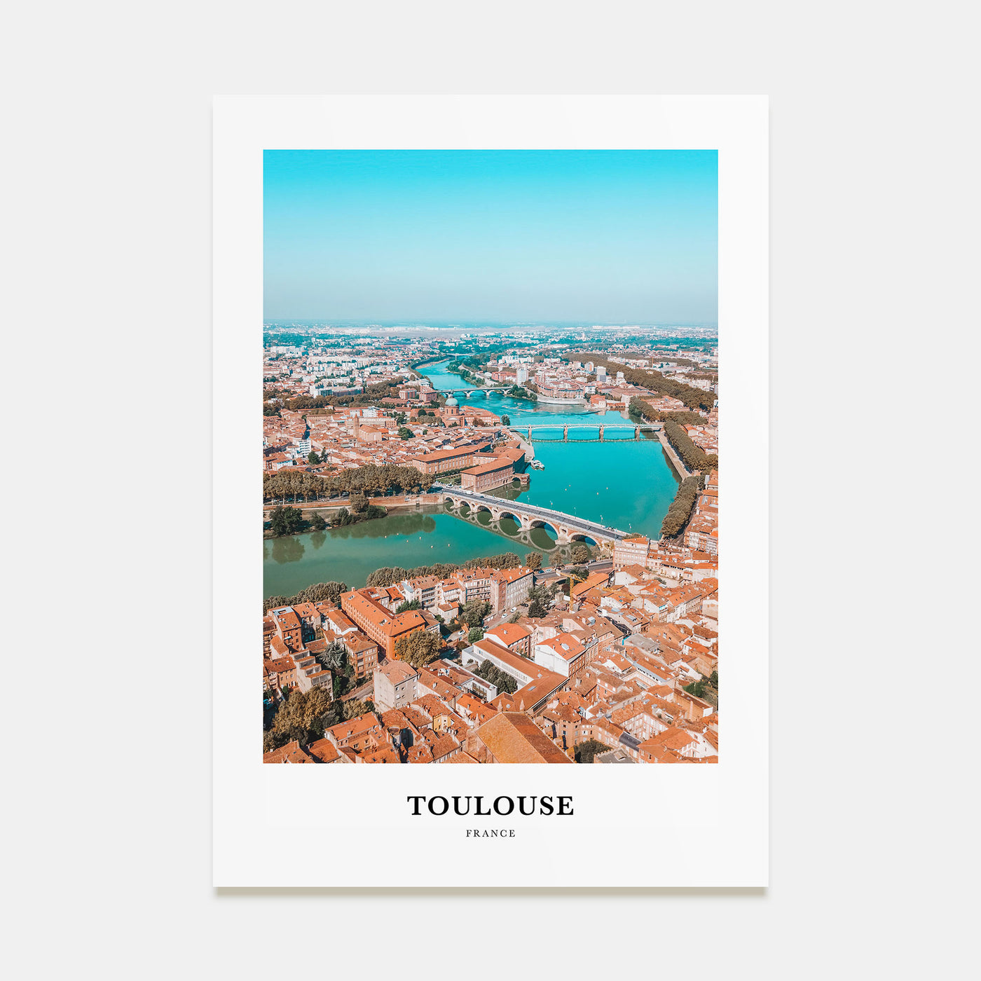 Toulouse Portrait Color Poster