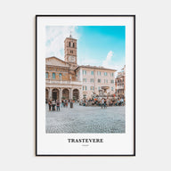 Trastevere Portrait Color Poster