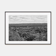 Traverse City Landscape B&W Poster