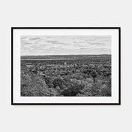 Traverse City Landscape B&W Poster