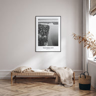 Traverse City Portrait B&W Poster
