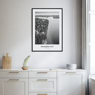 Traverse City Portrait B&W Poster
