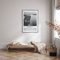 Traverse City Travel B&W Poster