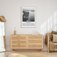 Traverse City Travel B&W Poster