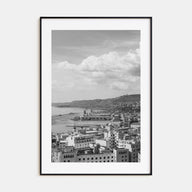 Trieste Photo B&W Poster