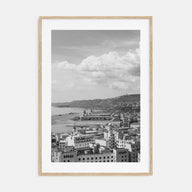 Trieste Photo B&W Poster