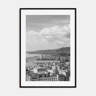 Trieste Photo B&W Poster