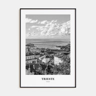 Trieste Portrait B&W Poster