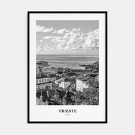 Trieste Portrait B&W Poster