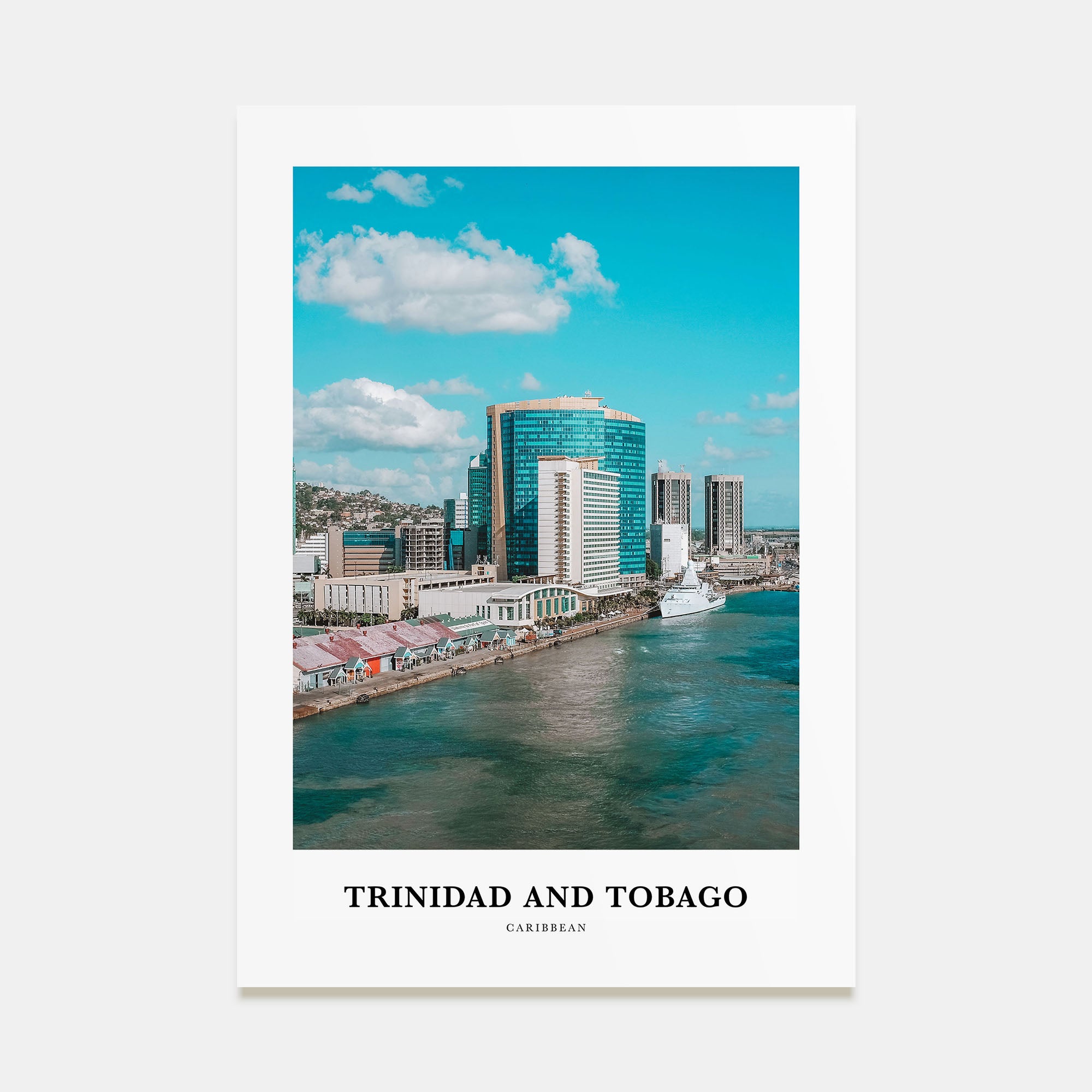 Trinidad and Tobago Portrait Color No 2 Poster