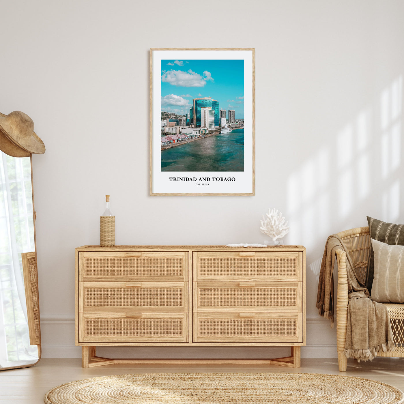 Trinidad and Tobago Portrait Color No 2 Poster