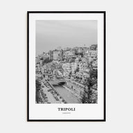 Tripoli, Lebanon Portrait B&W No 1 Poster