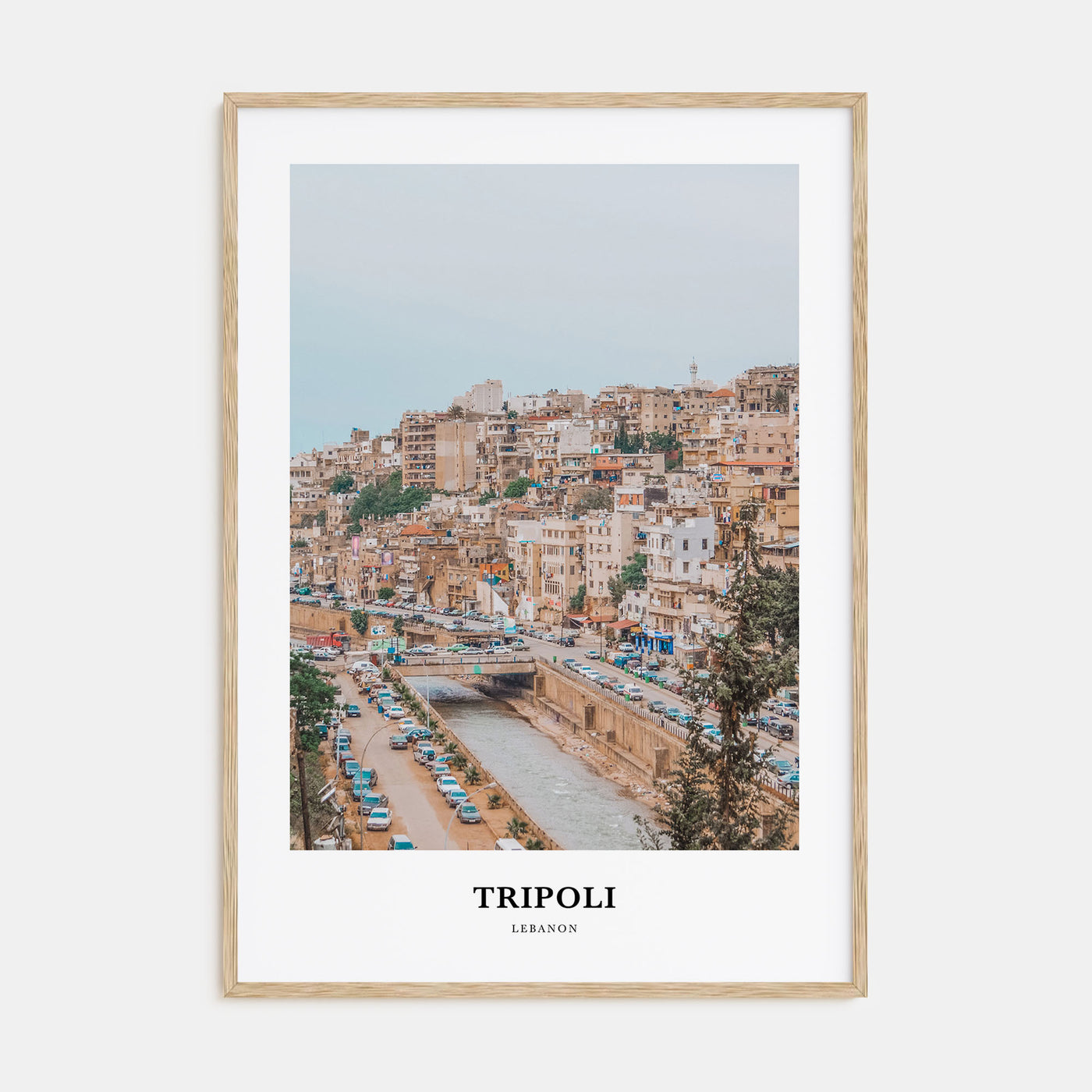Tripoli, Lebanon Portrait Color Poster