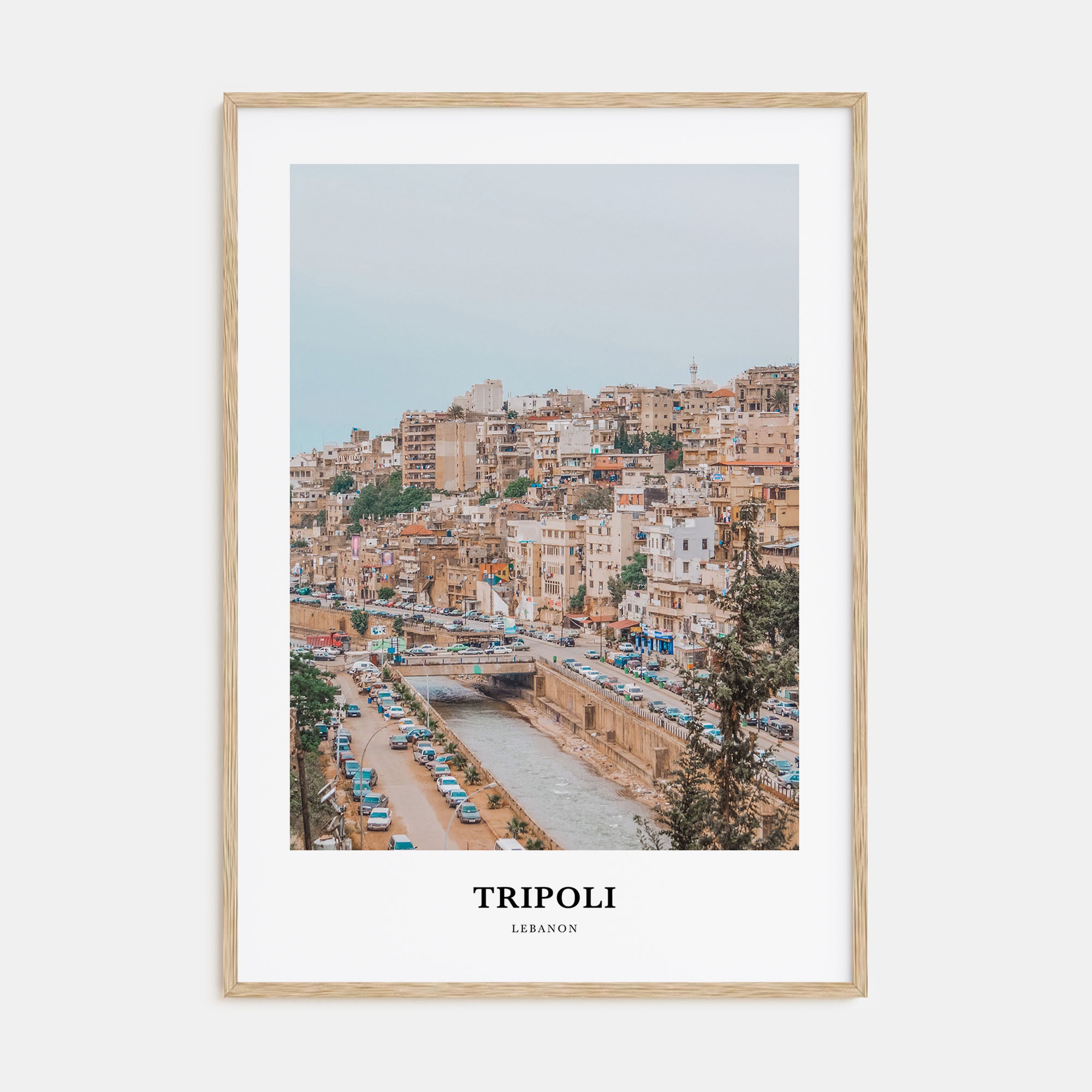 Tripoli, Lebanon Portrait Color Poster