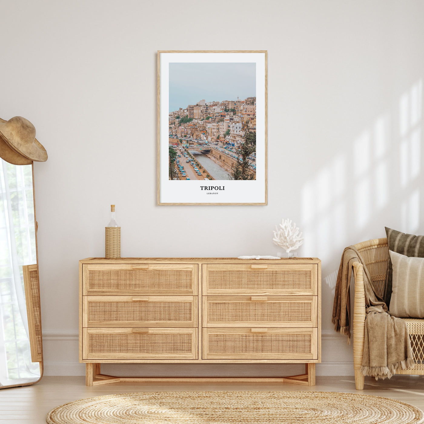 Tripoli, Lebanon Portrait Color Poster