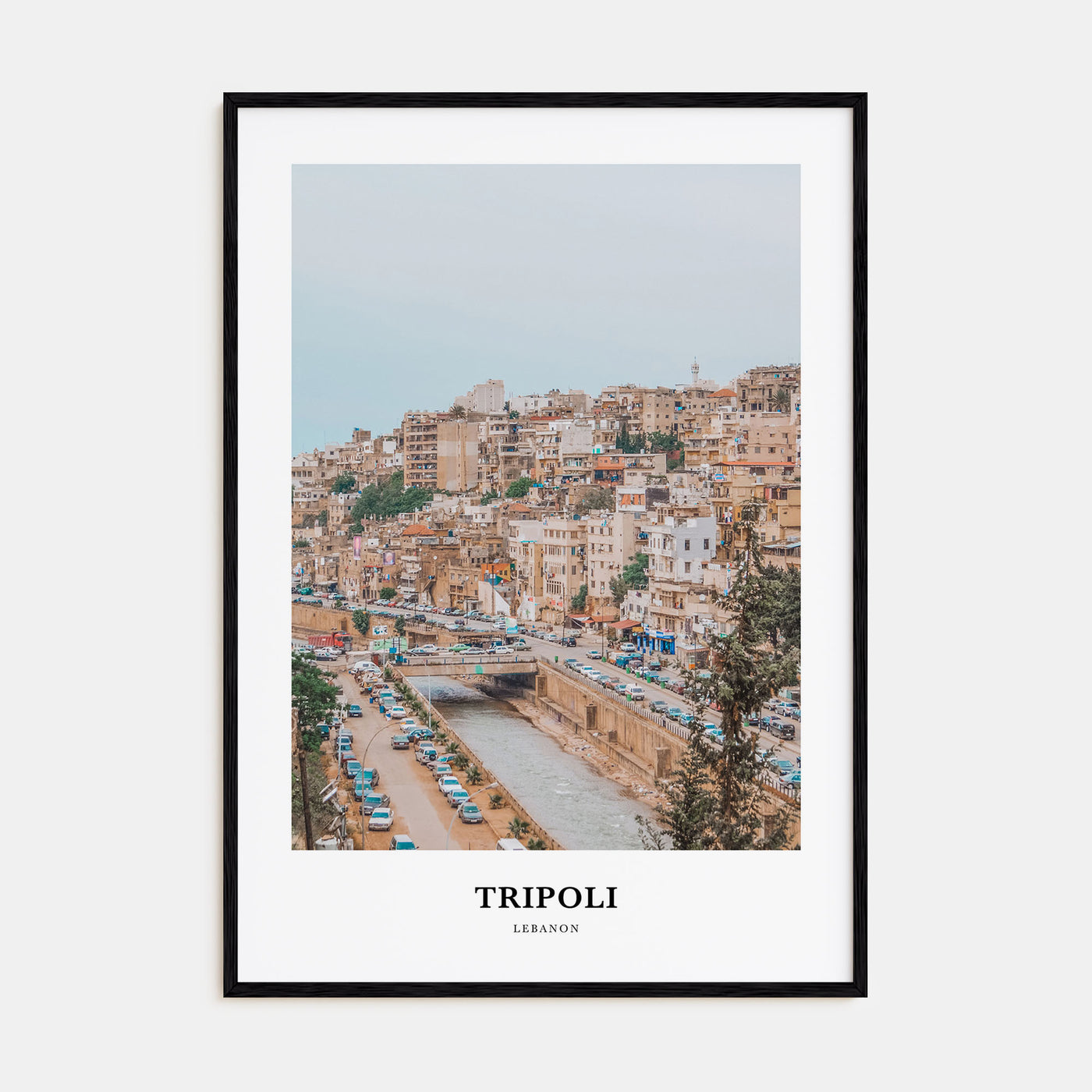 Tripoli, Lebanon Portrait Color Poster