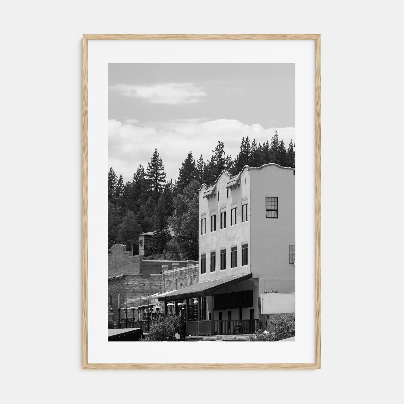 Truckee Photo B&W Poster