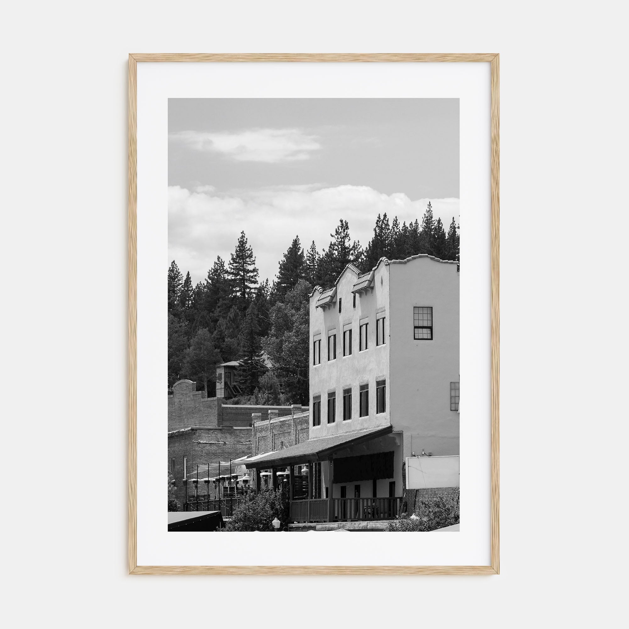 Truckee Photo B&W Poster